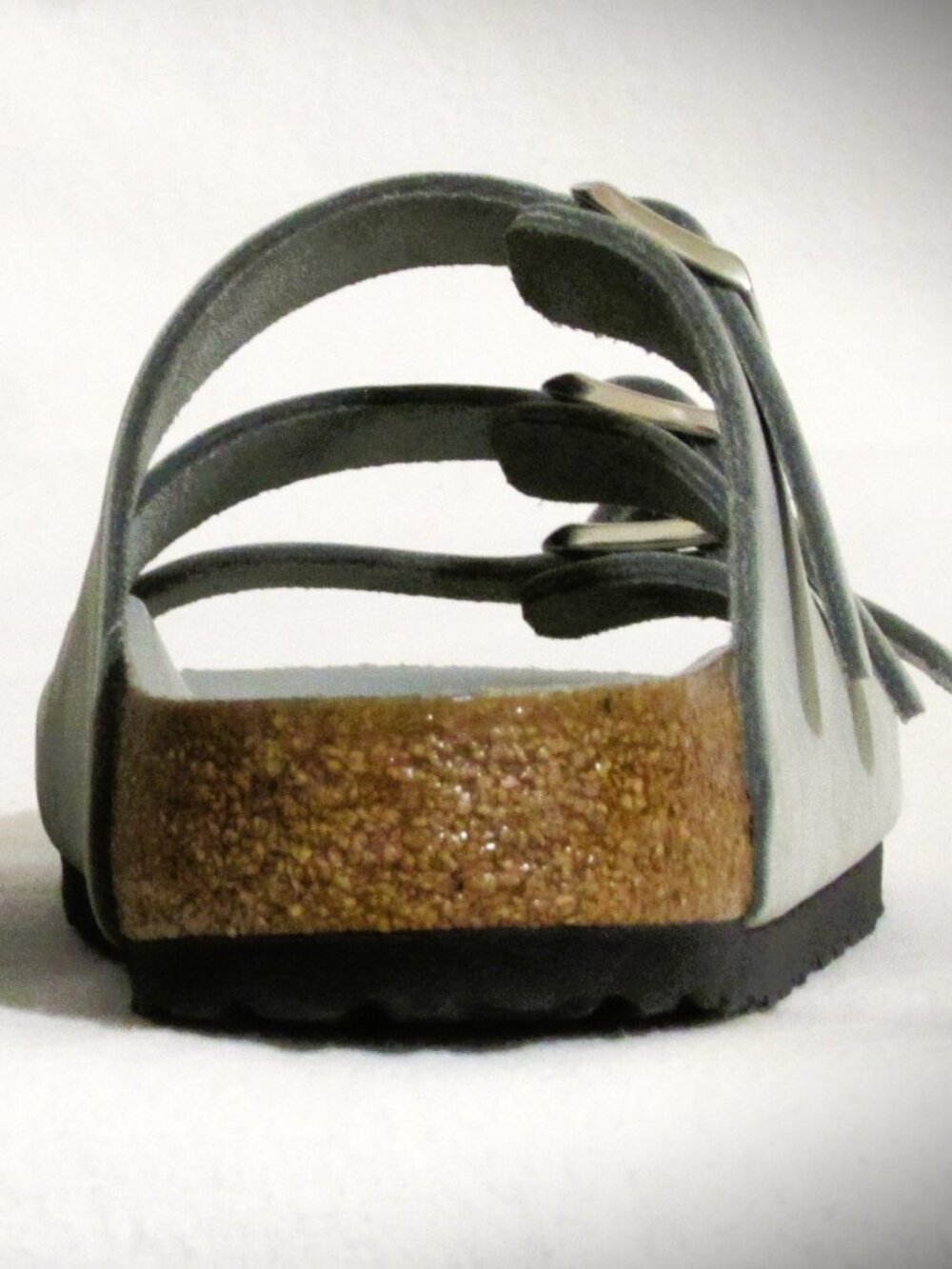 NEW Womens Ladies BIRKENSTOCK Seafoam Green Leather Sandal Shoes 8 M Orig $164 - Picture 10 of 12